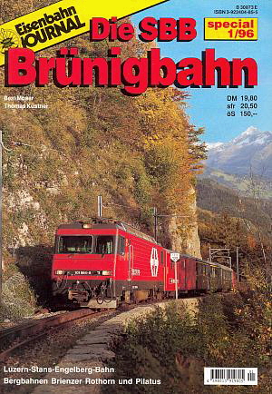 SBB Brnigbahn Eisenbahn Journal