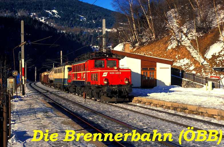 001 Brennerbahn 1020.031 &  DB 139er St. Jodok 25.01.1991 foto ludwig keller slg.hr