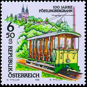 Sondermarke Pstlingbergbahn