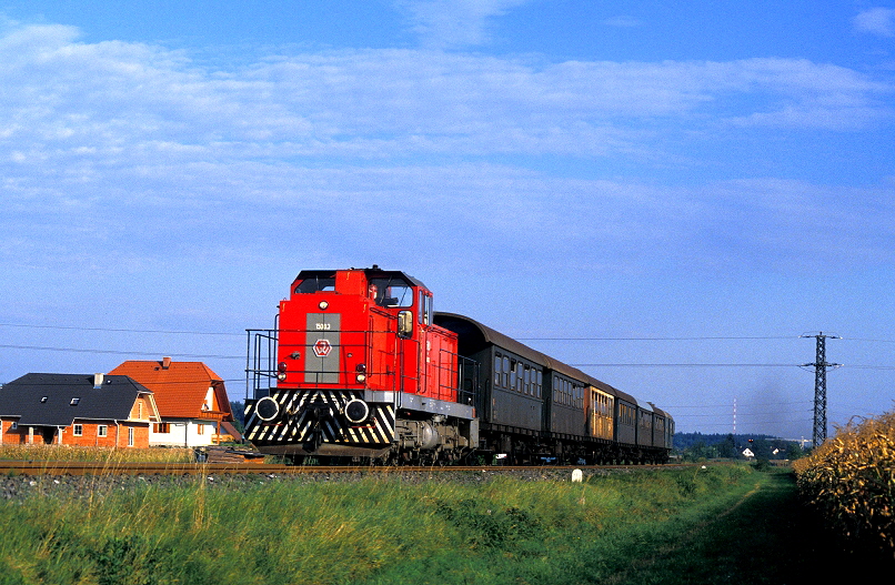 k-008 JW Diesellok bei St. Peter im Sulmtal 02.09.1992 foto johannes schmoll