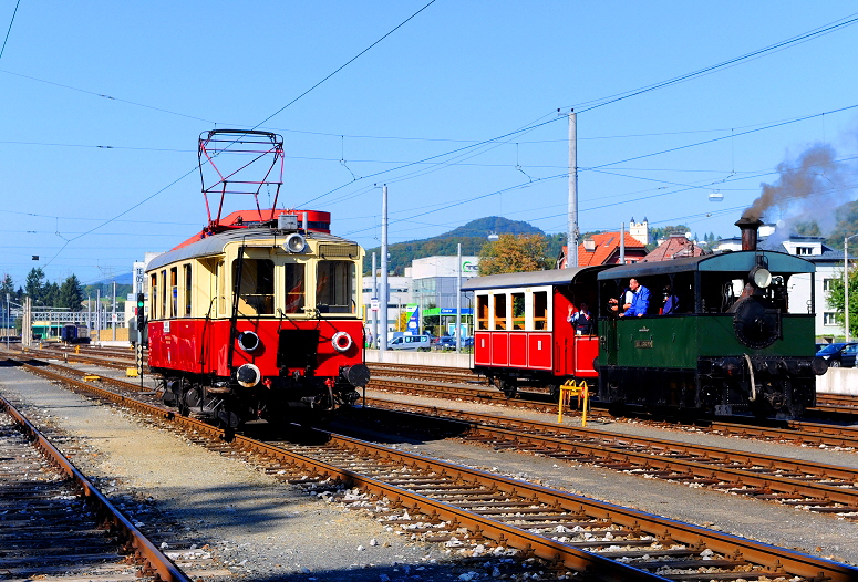 k-014 SLB ET 1 & Tramway Lok Hellbrunn 01.10.2011 Itling hr