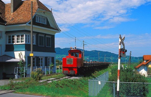 k-017 Lok Heidi bei Widnau 19.08.2006 Foto