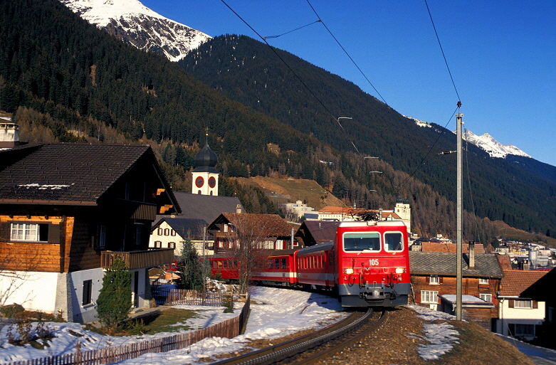 k-018 MGB Disentis Ort 09.01.1993 JS