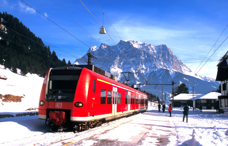 k-103 Auerfernbahn Bf. Lermoos 05.01.2009 foto herbert rubarth