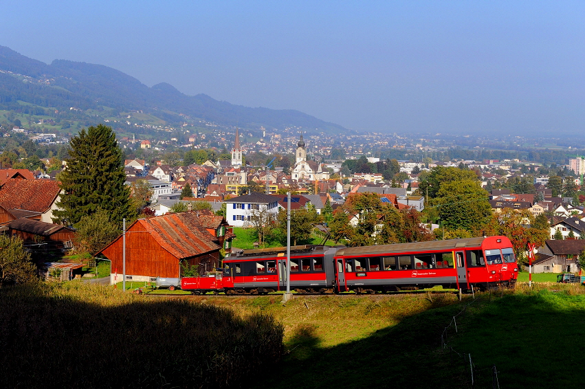 k-200 AB Altsttten- Gais Ausfahrt und Blick auf Altsttten 04.10.2011 hr