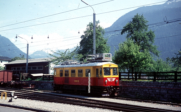 k-MBS0016 X 10.902 Turmwagen in Schruns ca. 1980 Foto Gustav Stehno