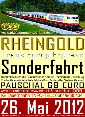 k-RHEINGOLD Plakat IG Tauernbahn