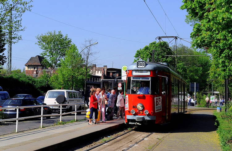 k-002. SRS Bf. Berlin- Friedrichshagen Hst. Richt. Alt Rdersdorf 24.04.2011