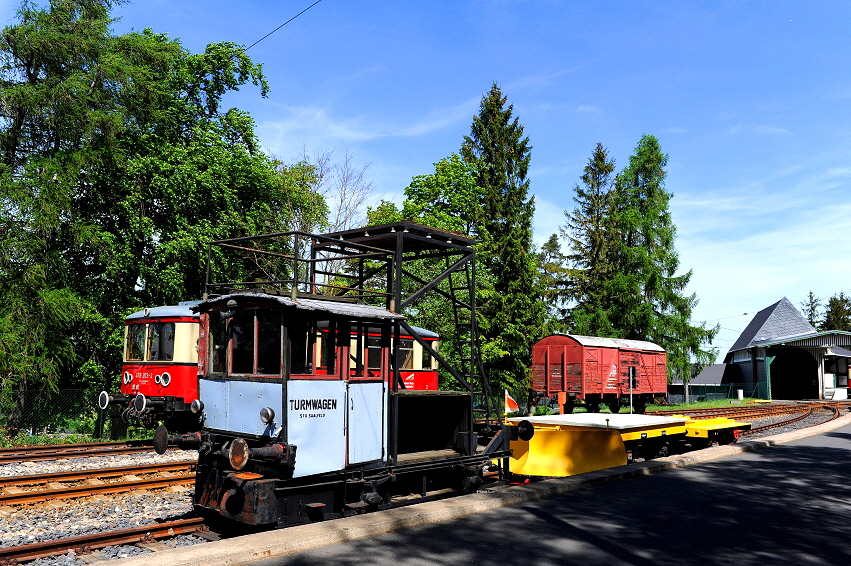 k-009. Bf. Lichtenhain a. d. Bergbahn Turmwagen 22.05.2016 hr