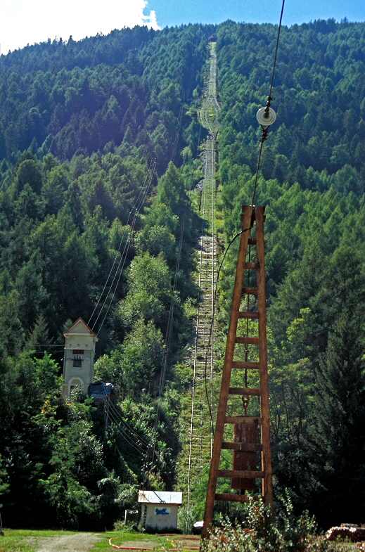 k-014. Talstrecke Beginn der Schrgbahn 29.08.2005 hr 