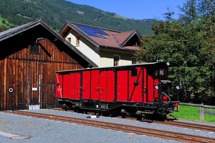 k-031. Hilfszugwagen Bf. Krimml 26.09.2016 hr