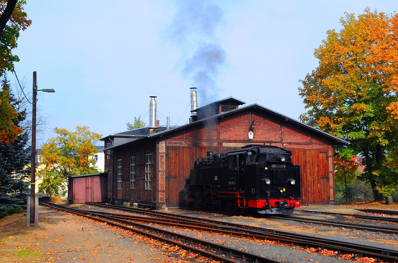 k-204. Lokschuppen Radeburg 09.10.2018 hr x